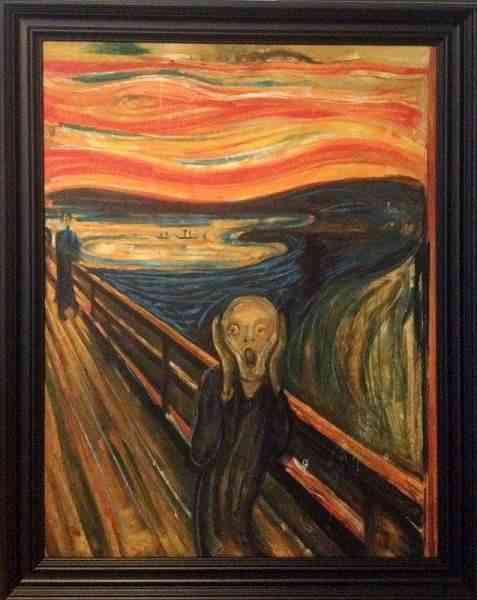 Edvard Munch, "The Scream".