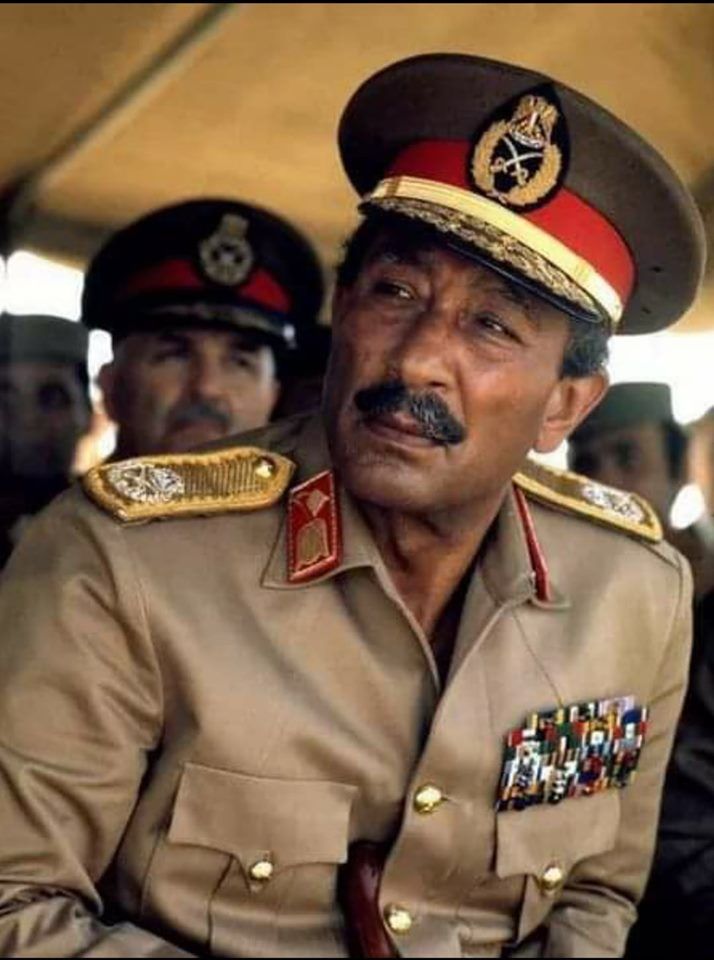 Anwar Al-Sadat a former president of Egypt
