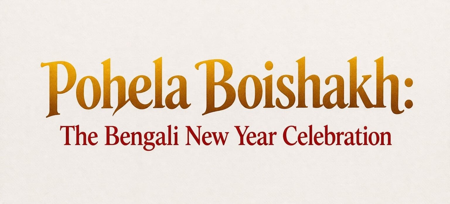 Pohela Boishakh: The Bengali New Year Celebration