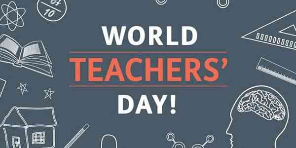 World Teacher’s Day: 5 October