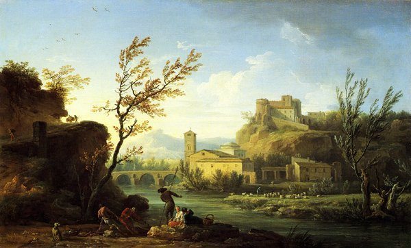 The history of landscape in Italy (Villa Medici in Fiesole)