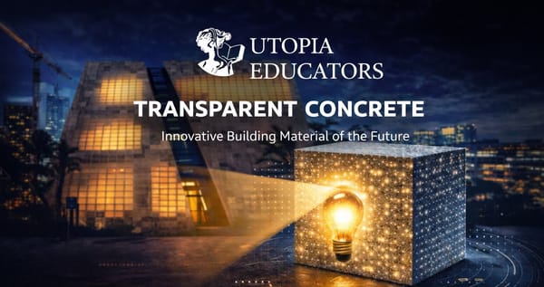 Transparent concrete